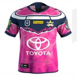 North Queensland Cowboys Rugby Jersey 2019-2020 Commemorative Pink