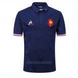 France Rugby Jersey Polo 2018-2019 Blue