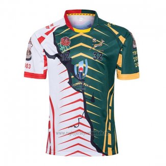 South Africa England Rugby Jersey RWC 2019 Champion