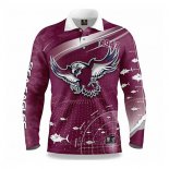 NRL Manly Warringah Sea Eagles Rugby Jersey 2022 Fish Finder