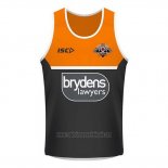 Wests Tigers Rugby Tank Top 2018-2019 Black Orange