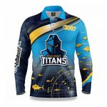 NRL Gold Coast Titans Rugby Jersey 2022 Fish Finder