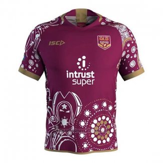 Queensland Maroons Rugby Jersey 2018-2019 Commemorative