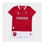 Kid's Kits Wales Rugby Jersey 2022 Home