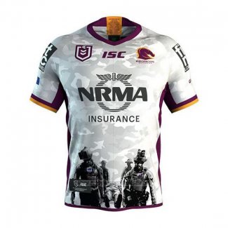 Brisbane Broncos Rugby Jersey 2019-2020 Commemorative