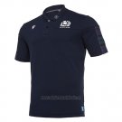Scotland Rugby Jersey Polo 2019-2020 Blue