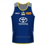 North Queensland Cowboys Rugby Tank Top 2018-2019 Blue