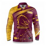 NRL Brisbane Broncos Rugby Jersey 2022 Fish Finder