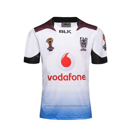 Maillot Domicile Rugby Fidji National 2017/2018 - BLK, Taille XL, Homme, Très Bon état